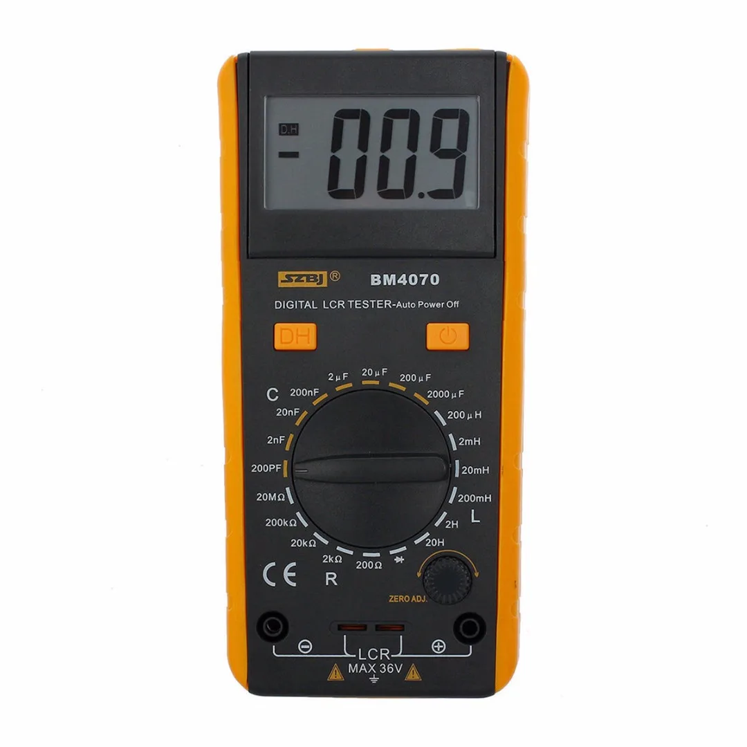 

1pc Inductance Capacitance Resistance Tester BM4070 Digital Multimeter LCR Meter With Crocodile Clip Measuring Tools