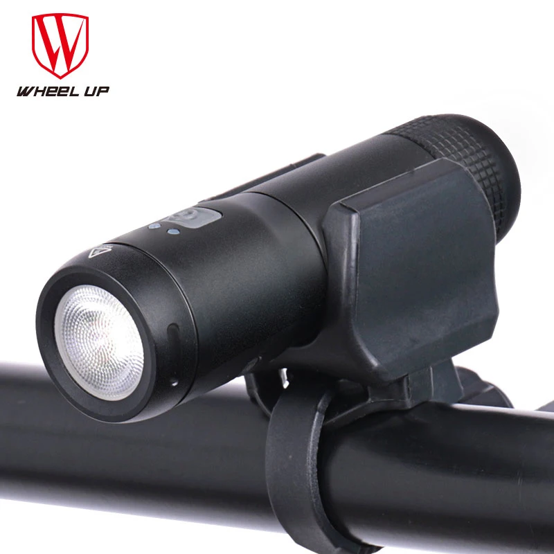Goede WIEL UP Fiets Front Light Mini Lamp Waterdichte USB Oplaadbare Fiets Led Zaklamp Fakkel Fietsen koplamp MTB 600 Lumen