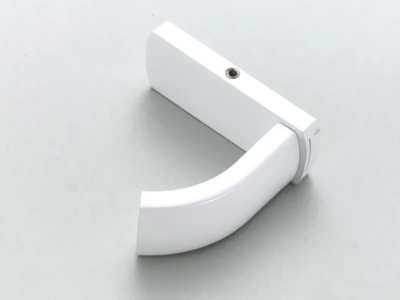 robe hook white 1