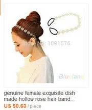 Шикарная элегантная повязка для волос для женщин и девочек в стиле ретро, винтажная эластичная повязка на голову с полым листком, jwd09