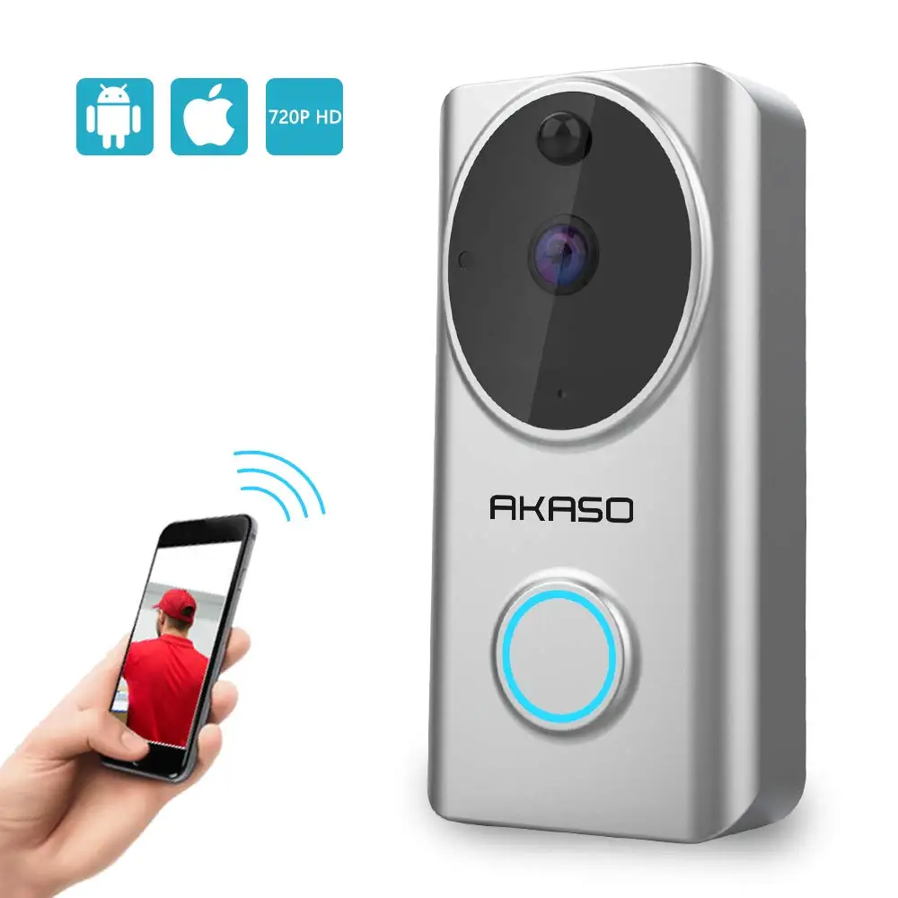 Smart Vedio Intercom Door Phone WiFi Video Doorbell Camera Visual IP Door Bell Wireless Home Security Camera video surveillance