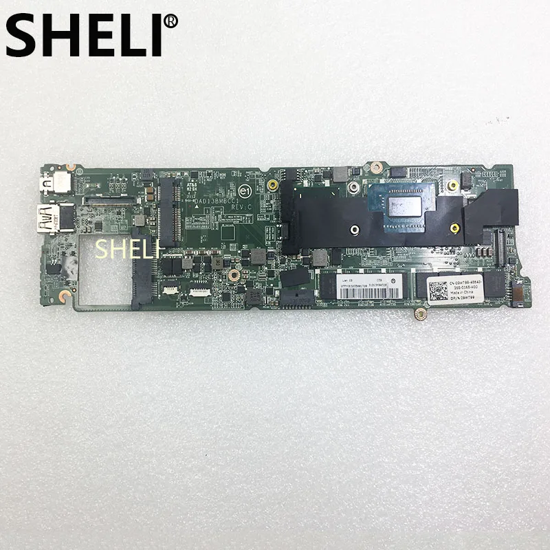 

SHELI For Dell XPS 13 L322X Laptop motherboard CN-09WT99 09WT99 9WT99 DAD13BMBCC0 SR0XL I5-3337U CPU notebook pc 100% test well