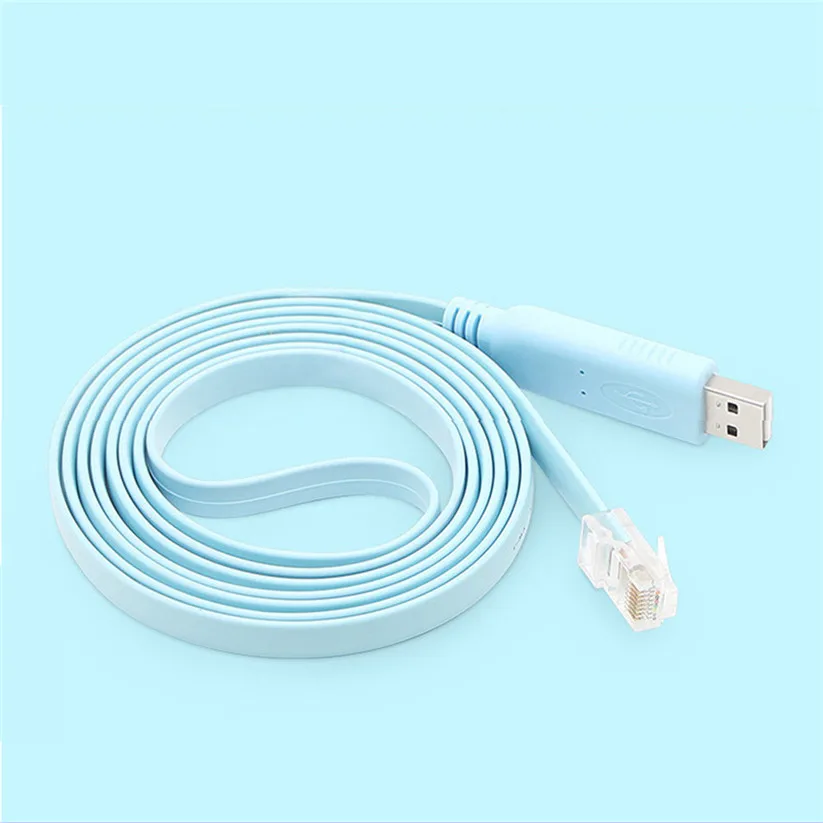 Mosunx кабели 45U USB к RJ45 Cisco консоль 6 футов 1 8 м кабель с FTDI чип для чипа td1218 Прямая