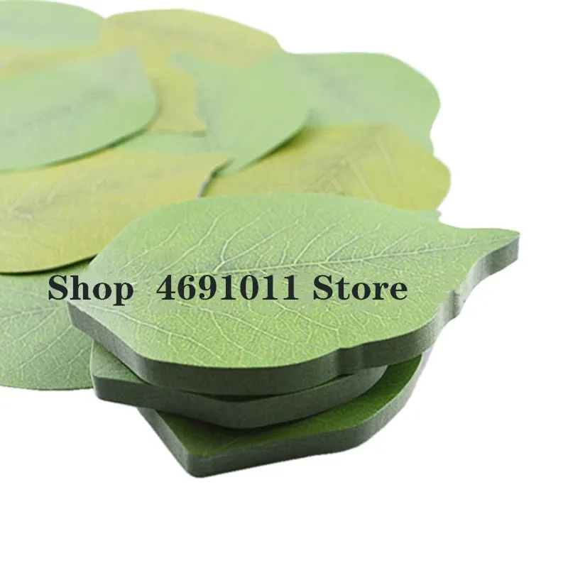 50 Pieces Simulation Leaves Note Paper Convenience Stickers DIY Write Message Greeting Card Tools Party Gift Bedroom Decor |