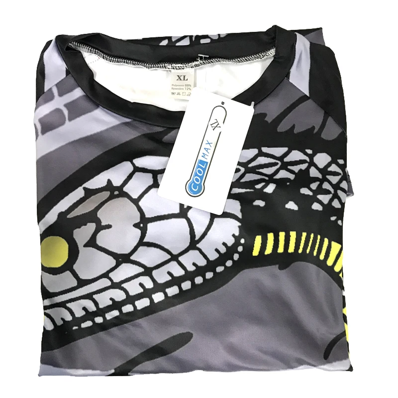 Cena Rashguard Mma dla mężczyzn Muay Thai drukowane Mma T Shirt z długim rękawem Kickboxing koszulka kompresyjna Boxe Thai walki bokserskie koszulki