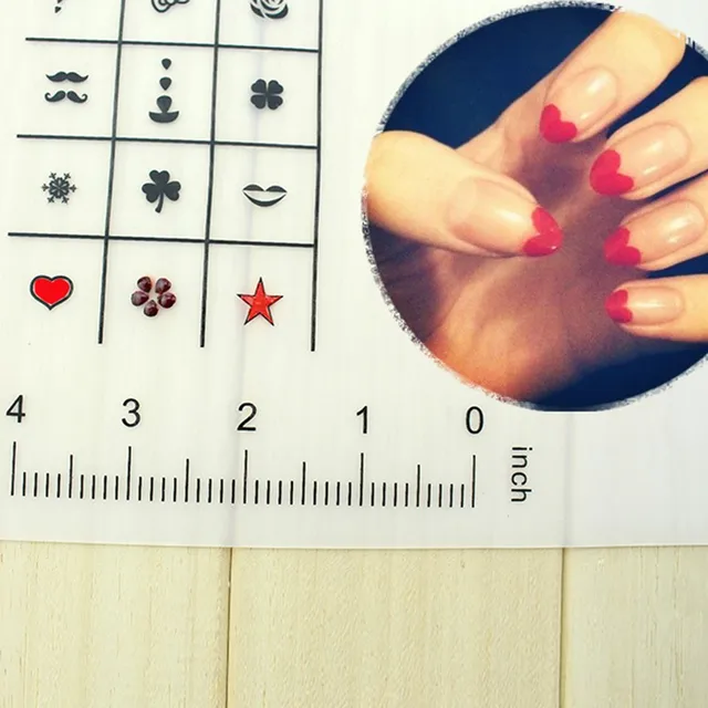 Nail Art Stamping Mat Silicone Mat Foldable Nail Art Practice Silicone Coloring Pad Matin Nail