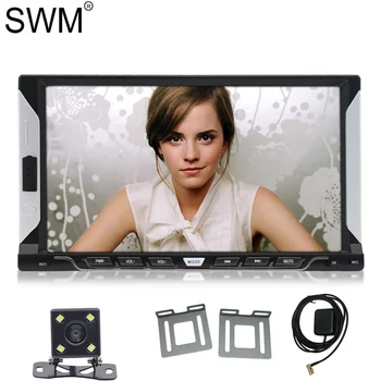 

2 Din Car Radio Tape Recorder 7" Android 8.1 1G+16GB Car Radio 1080P HD Mirror Link Reverse Camera Auto Car Stereo Radio Auto