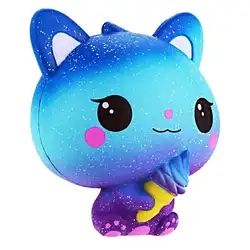 2018 горячая Распродажа мягкими Galaxy кошка Ароматические Шарм замедлить рост kawaii Squeeze снятие стресса интересные игрушки
