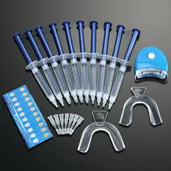 Отбелить Отбеливание зубов комплект отбеливание зубов Оральный гель с зубной лоток Отбеливание зубов свет отбеливания оборудования