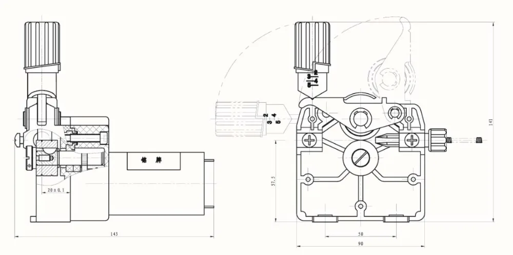 24V 0,8-1,0 устройство подачи проволоки двигатель TFMSJ25 MIG MAG сварочный аппарат