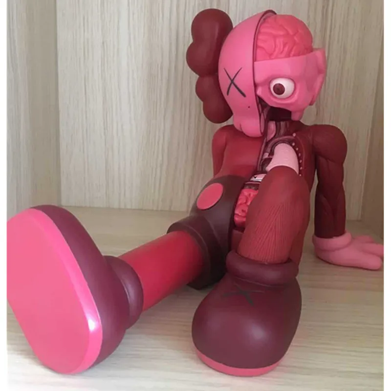 

16inch Sitting Position KAWS BFF VOGUE Anatomy Art Toys Companion Resting Place PVC Action Figure Collection Model Toy Y700