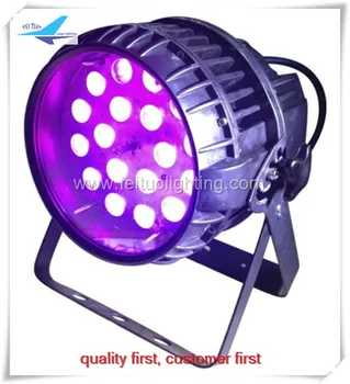 

6pcs LED Par Waterproof IP65 Outdoor 18x15w RGBWA 5in1 Wash Stage light DMX512 for TV studio, theater, auditorium, T-stage