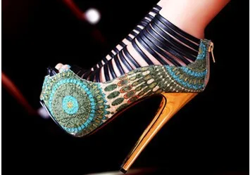 2015 New Designer 16 cm Red Bottom high heels with club