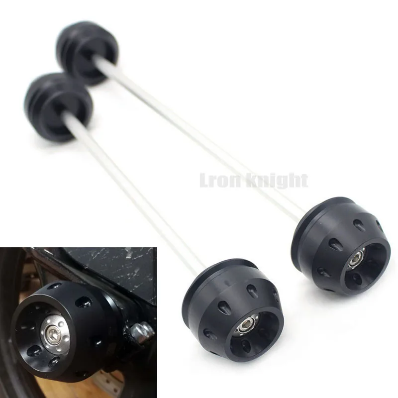 

For BMW G310GS G310R G310 GS R 2017 2018 Motorcycle Front & Rear Axle Fork Slider Wheel Protector Anti-drop Ball Shock Absorber