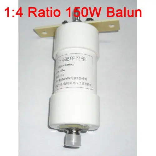 1:1 балун выдерживает мощность 500 Вт SSB для наружного радио Ветчины радио QRP Коротковолновая антенна балун