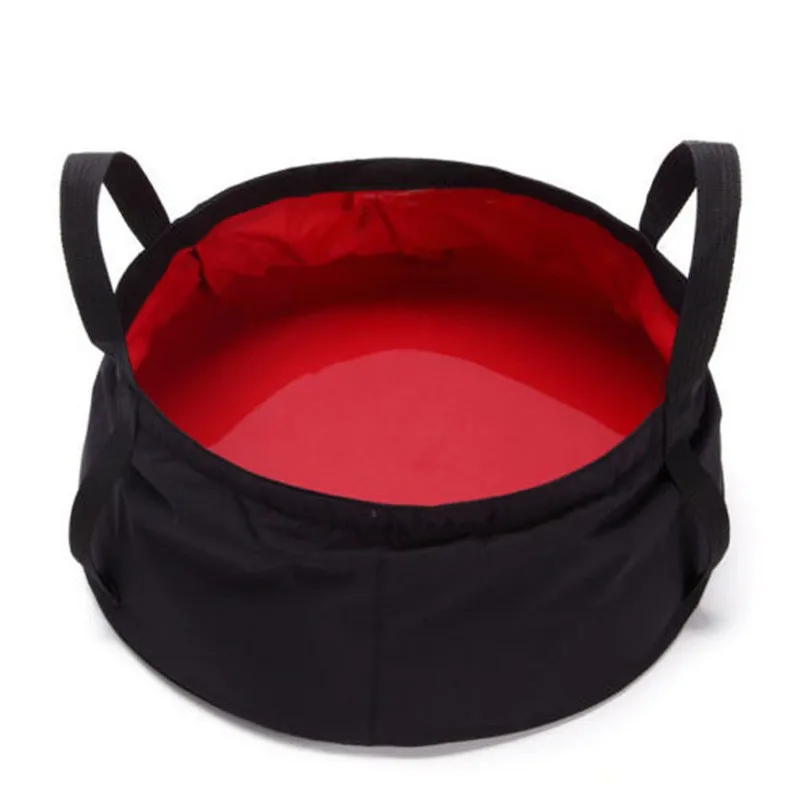 Collapsible Bucket with Handle Portable Travel Foldable Basin