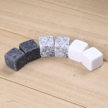 6 шт. натуральный Виски камни рок лед замороженный камень другое напитки охлаждения камни бытовой Iced напиток инструмент бар интимные аксессуары