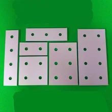 4 Holes connecting plate Aluminum fittings connecting plate