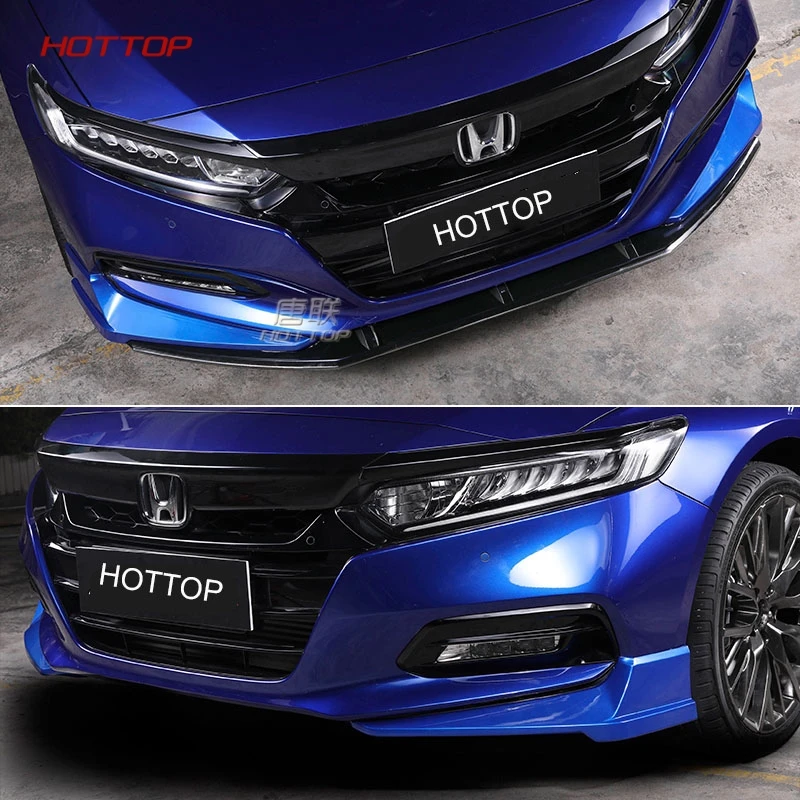 HOTTOP 4Pcs set Car Front Fog Light font b Lamp b font Eyebrow Eyelid Strips Trim