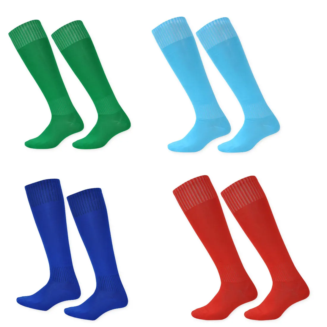 1 Pair Men Long Socks Cotton Breathable Sports Crew Thin Long Sock Over