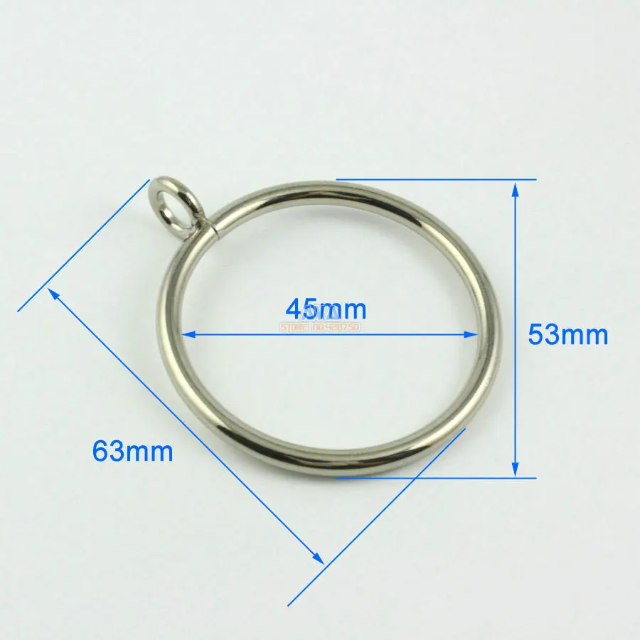 45mm Curtain Rings Curtain Sliding Hook Rings 10 Pieces