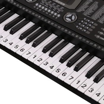

Keyboard stickers 32-49-54-61-88 key digital hand roll electric piano stickers staff tab music stickers