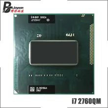 Processeur Intel Core i7-2760QM i7 2760QM SR02W, 2.6 GHz, 4 cœurs, 8 threads, 6 mo, 45W, Socket G2 / rPGA988B
