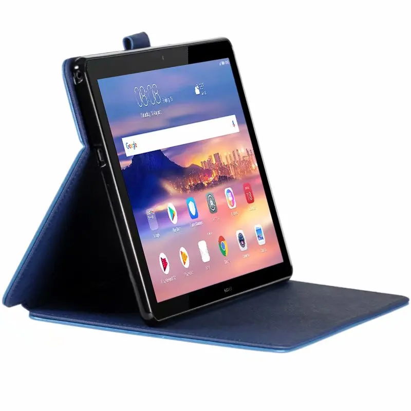 Чехол для huawei MediaPad T5 10 стенд цветок печатных кожаный для huawei Mediapad T5 10,1 ''AGS2-W09/L09/L03/W19 Tablet Cover+ ручка