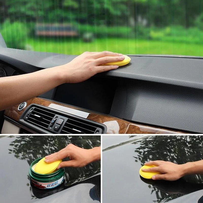 Youwinem 12 шт. авто губка коврик воском мытье протирать инструмент для полировки уход за краской мытье грузовика автомобиля стекло очистки