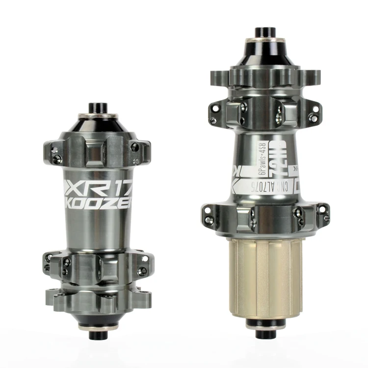 

Free Shipping KOOZER XR1700 urltra-Light CNC AL7075 bike Hub set 2/4 Bearings MTB 24H with QR Bicycle Hub