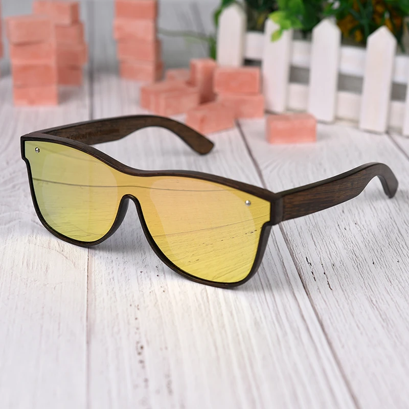 BOBO BIRD, женские солнцезащитные очки, деревянные, солнцезащитные очки для мужчин, поляризационные, УФ, 400, цветные, летние, очки в подарочной деревянной коробке, на заказ