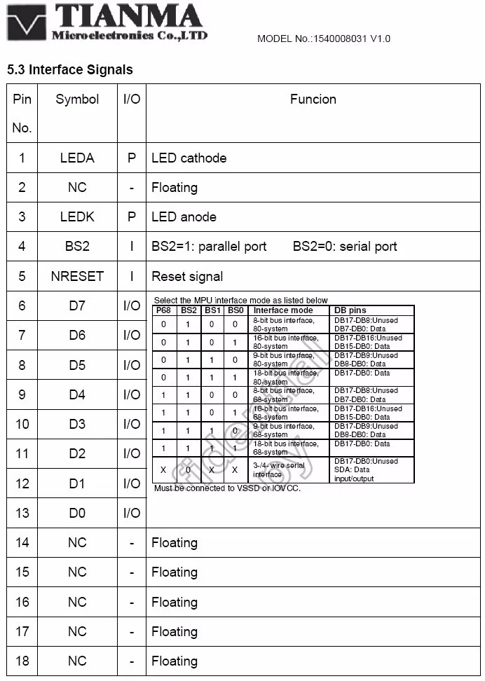 Бесплатная Доставка 5 шт./лот 1.8 дюйма TFT ЖК-дисплей экран 36pin SPI/параллельный совместимый 240*320 Цвет ЖК-дисплей hx8353-d для 51/ST M32/Arduino