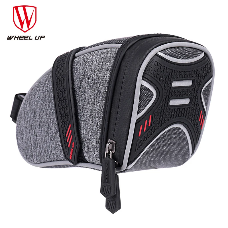 

Wheel Up Waterproof Bicycle Bag Bike Storage Bag Rear Seat Pouch Quakeproof Cycling Saddle Seatpost Tail Pouch Bolsa Bicicleta