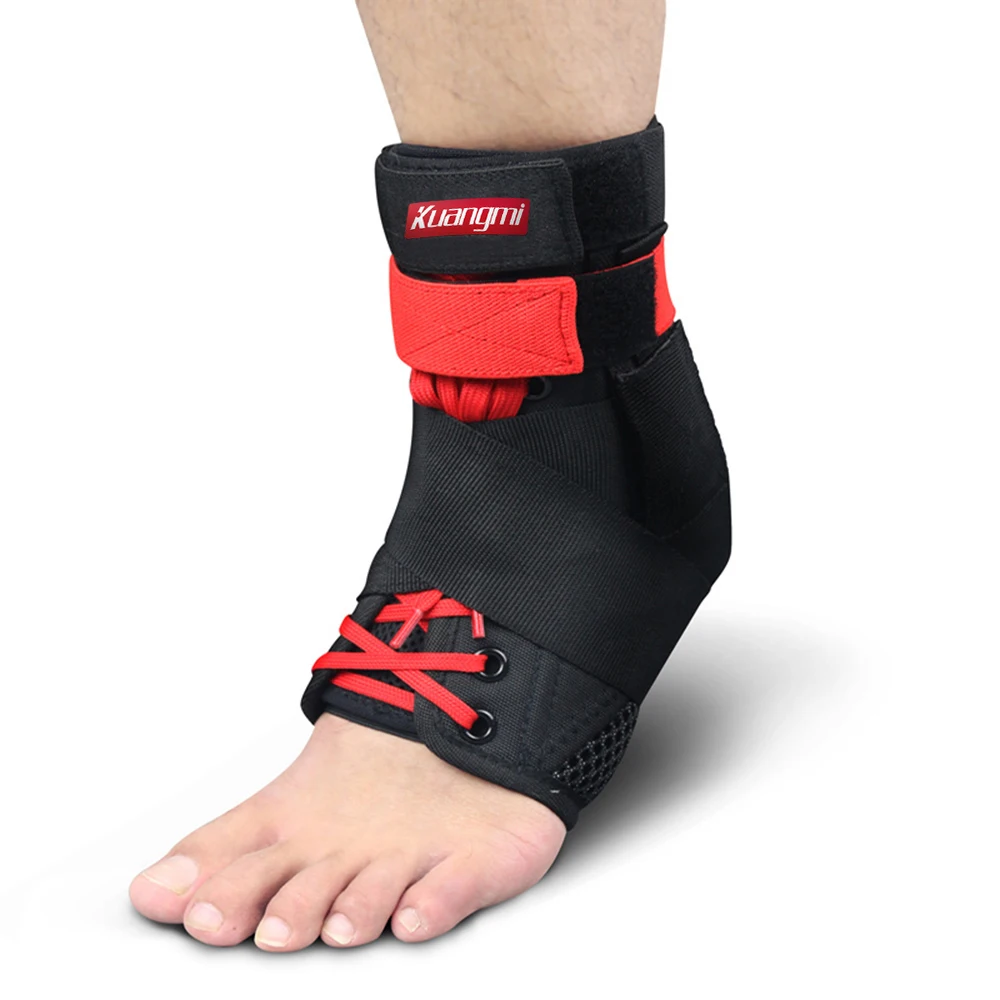 1PC Ankle Support Sports Ankle Brace Sprained Guard Protector Foot Stabilizer Adjustable Bandage Basketball ankle support ankle straps fitness ankle straps ankle support brace ankle wrist cuffs ankle wrist weights boxing foot guards