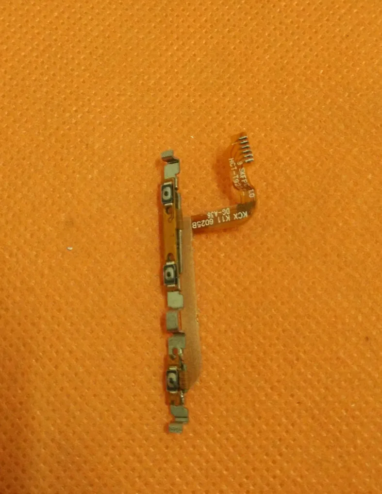 

Used Original Power On Off Button Volume Key Flex Cable FPC For Doogee F3 Pro MTK6753 Octa Core 5.0" FHD 1920x1080 Free Shipping