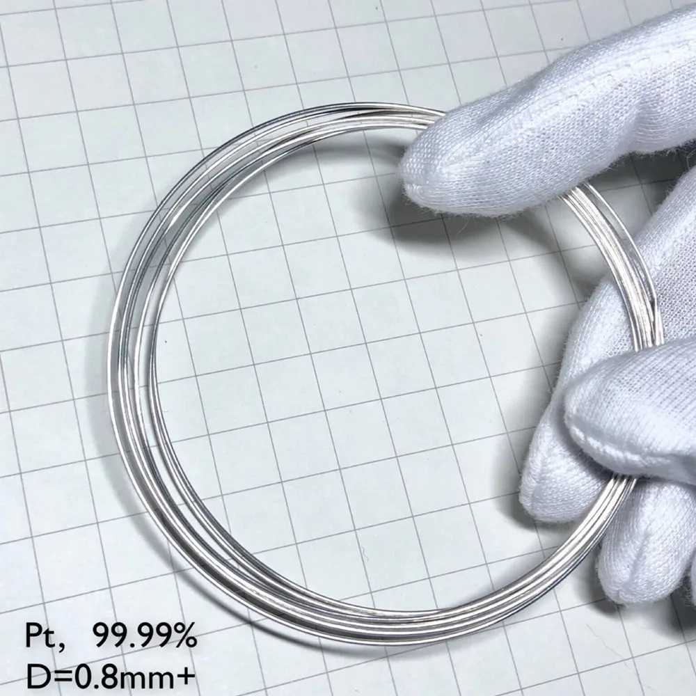 

Metal Platinum Wire Density Pt Electrolytic 99.99% Pure for Element Flame Reaction Collection Research Development Experiment