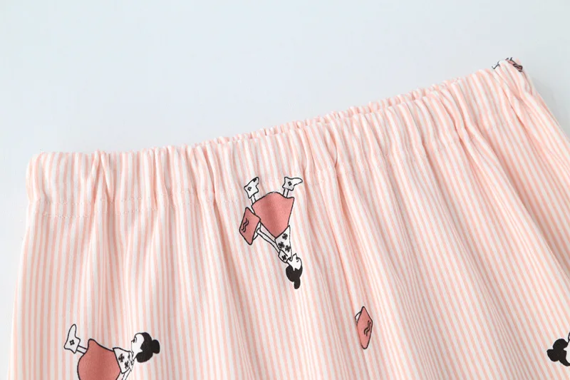 spring thin cotton home clothing striped (12)