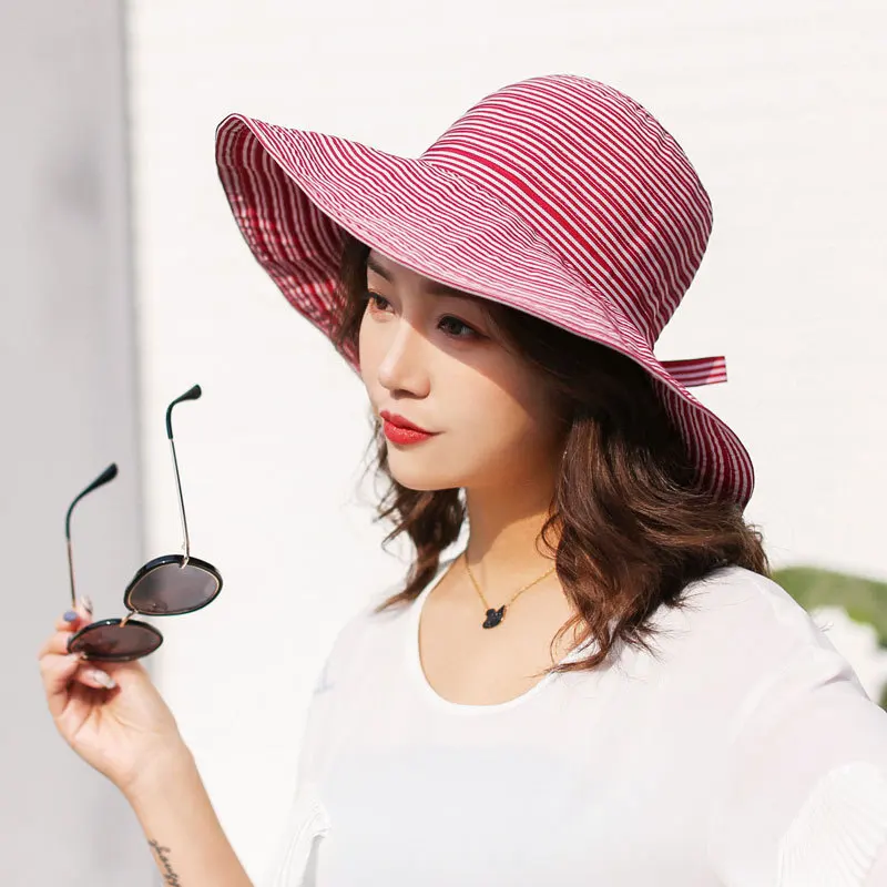 Aliexpress.com : Buy Spring and Summer Women Folding Big Sunscreen Hat ...