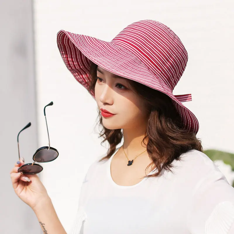 Buy Spring and Summer Women Folding Big Sunscreen Hat