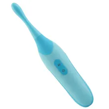 Clitoris Stimulation Massage G spot Urethra Vibrator Rechargeable Silicone Wand Clit Sex Toys Fun Adult Products For Women Men