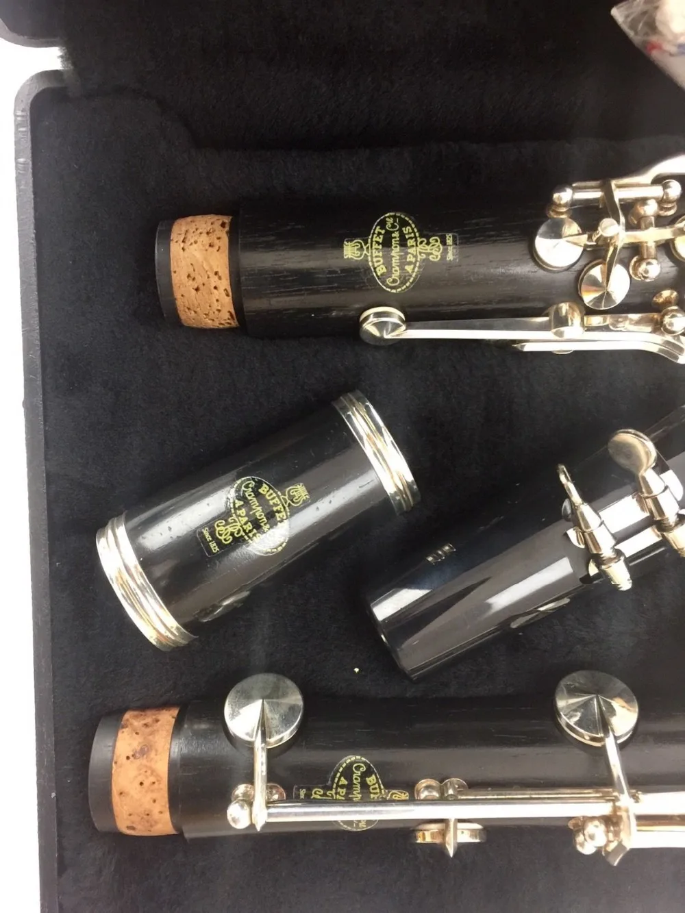 New Intermediate Professional Wood Clarinet E11 Mouthpiece Accessories Sandalwood Ebony Professional Student Model Bakelite