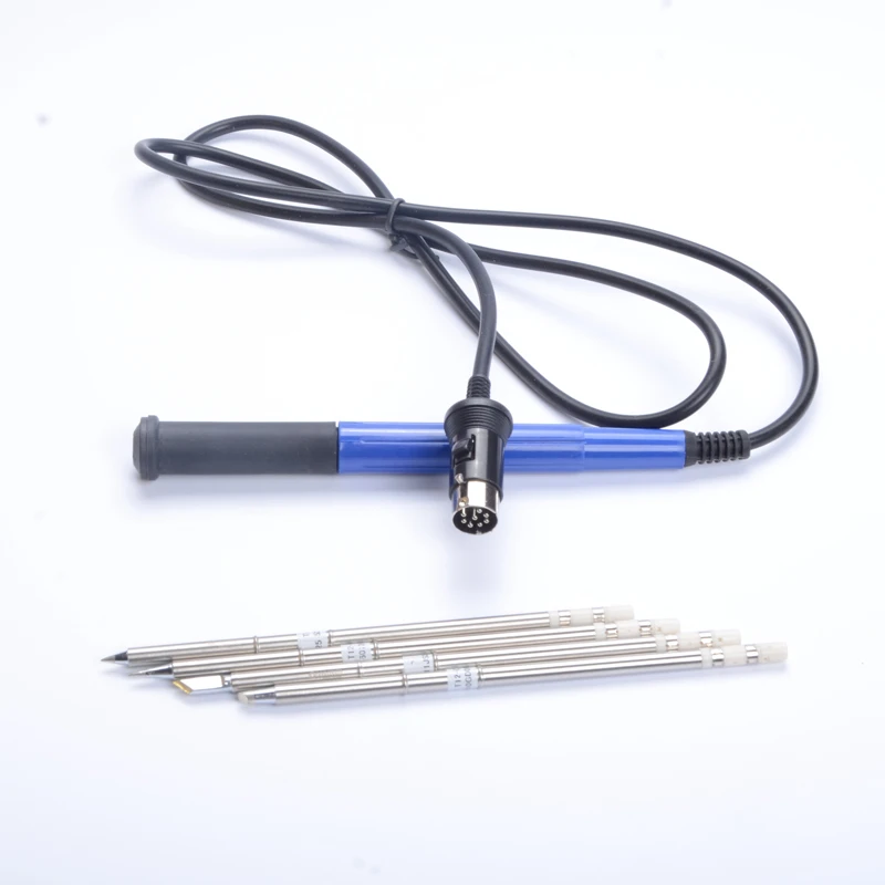 220 В ЕС вилка HAKKO FX-951 fx951 951 паяльник+ T12 4 наконечника D K C I - Цвет: soldering and tip