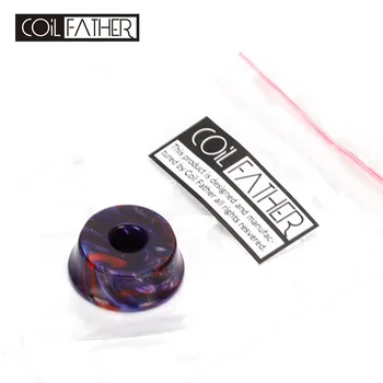 

Coil Father Resin Atomizer Deck RDA Base Atomizer Stand Resin Holder Display For 510 RDA RTA RBA E Cigarette Mod Atomizer