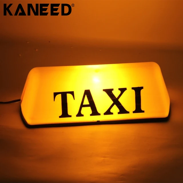 Buy TAXI Roof Lamp Bright Top Board Roof Sign Light