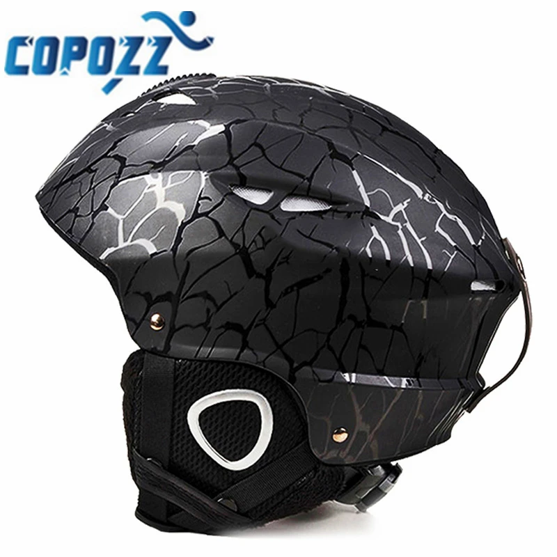 

COPOZZ Brand Ski Helmet Adult Ski Helmet Man Skating Skateboard Helmet Multicolor Snow Winter Sports Helmets Free shipping!
