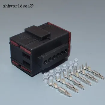 

shhworldsea 6 pin car Accelerator Pedal Sensor Connector 6-929264-2 6-929265-2 for Chevrolet Fiat Hyundai VW AUDI Kia Mitsubi