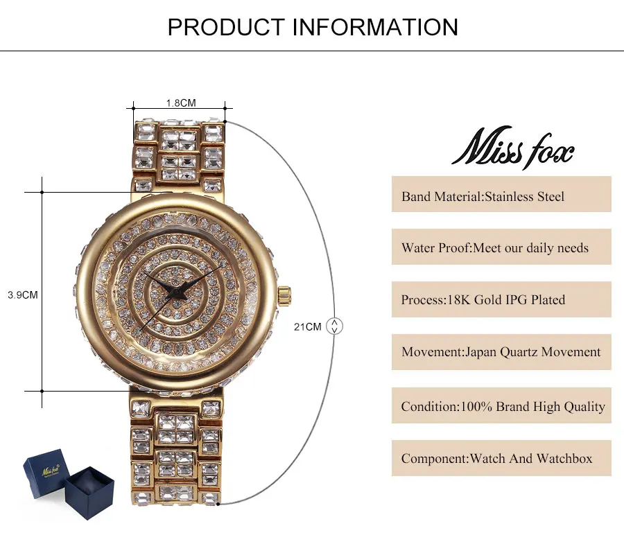 Miss Fox Watch Women 1862-02