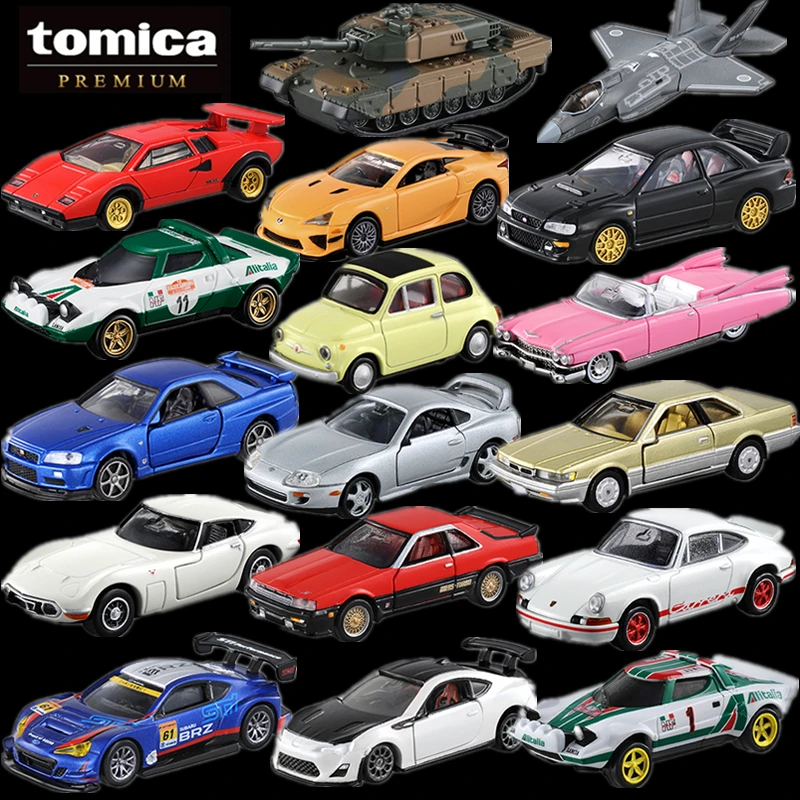 Takara Tomy Tomica премиум серии HONDA NISSAN TOYOTA Mitsubishi лотоса Cadillac Fiat Lexus 1:64 Автомобили Diecast