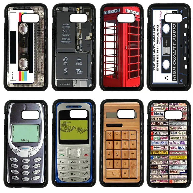 NostalgicCalculatorCassetteTapePhoneCasesHardCoverforSamsung