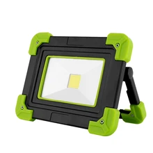 Светодиодный портативный прожектор 10 Вт COB светодиодный рабочий свет перезаряжаемый встроенный литиевый attery открытый светодиодный прожектор лампа для кемпинга